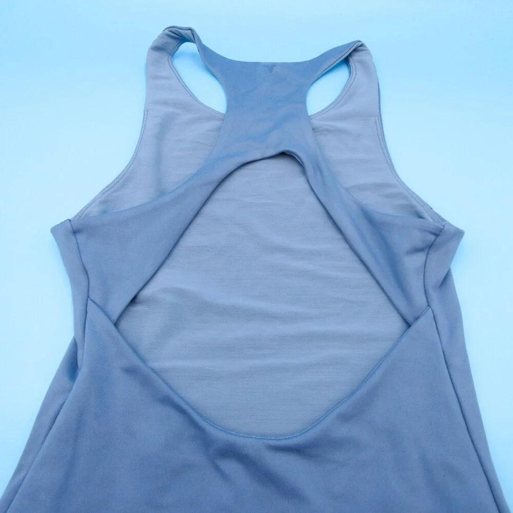 Victorias Secret Blue Small On Point‎ Racerback Bikini One Piece Swimsuit New